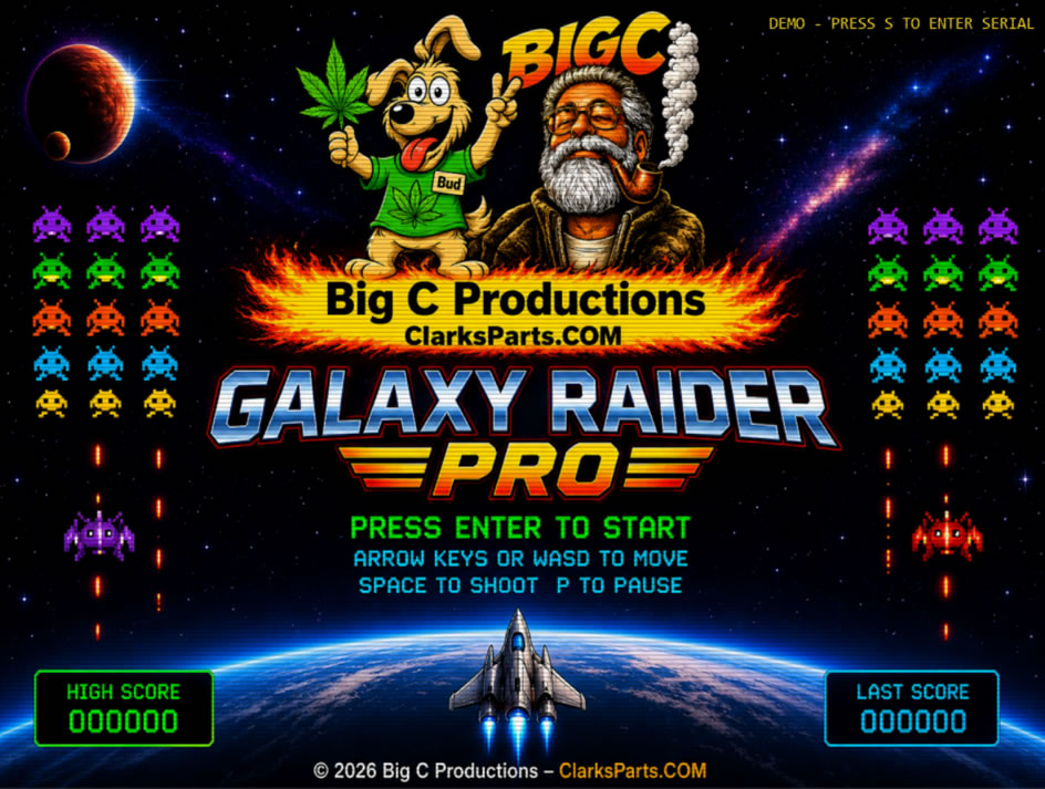 Galaxy Raiders Game - Free Trail  !!