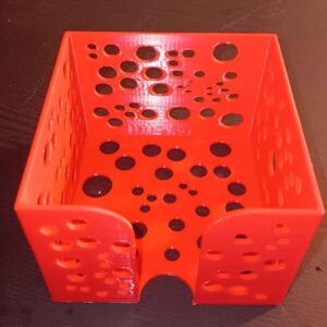 Cheese Box 1 - Red